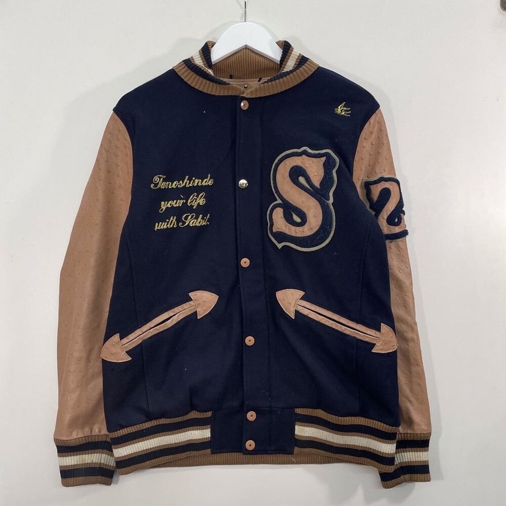 Men's Navy and Blue Jacket
